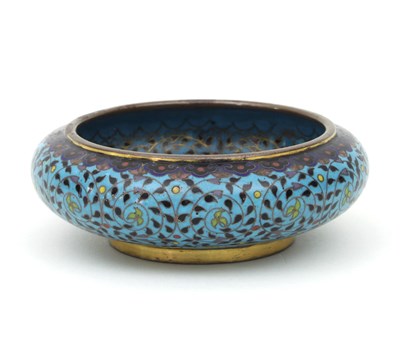 Lot 1023 - A small Chinese cloisonn? enamel bowl, 11.5cm...