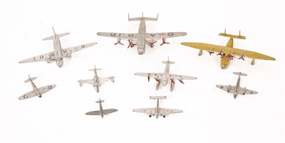 Lot 316 - Dinky Toys model aeroplanes