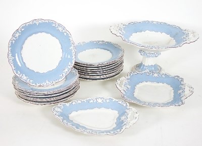 Lot 54 - A William Ridgway & Co. dessert service,...