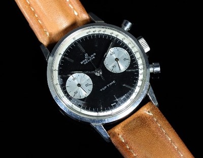 Lot 123 - A Breitling 'Top Time' gentleman's stainless...