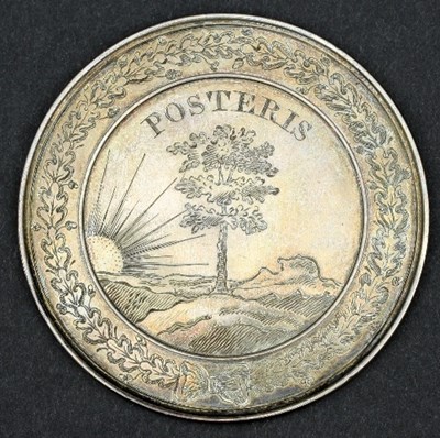 Lot 128 - A York Agriculture Society medallion, awarded...