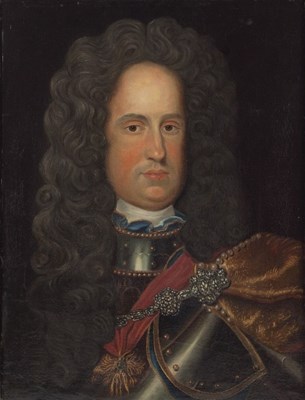 Lot 217 - 18th Century Spanish School/Portrait of King...