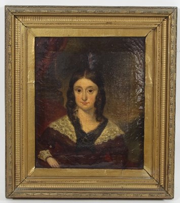 Lot 226 - 18th Century English School/Portrait of a...