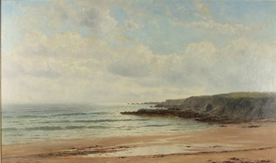 Lot 240 - John Nesbit/Seascape/signed and dated 1895/oil...