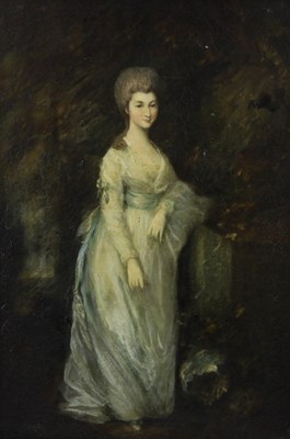 Lot 263 - 19th Century School/Duchess of Devonshire/oil...