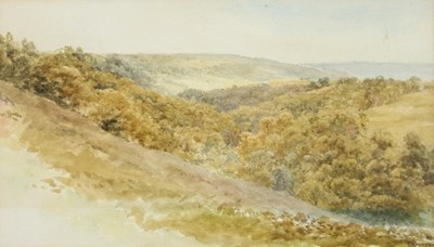 Lot 309 - C Woodman/Kentish Landscape/signed/label...