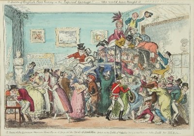 Lot 350 - George Cruikshank (British 1792-1878)/A Swarm...