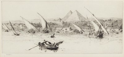 Lot 362 - William Lionel Wyllie/Fishing off...