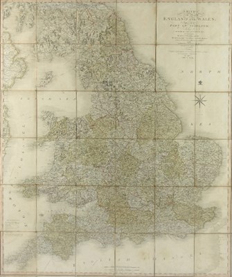 Lot 364 - Smith's New Map of England and Wales, with...