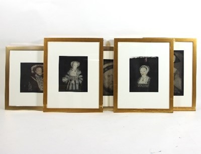 Lot 378 - 20th Century/Tudor Portraits/signed...