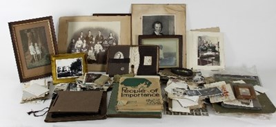 Lot 396 - A quantity of early 19th Century photographs...