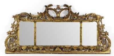 Lot 504 - A George III style rococo carved and gilded...