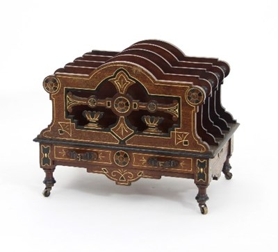 Lot 511 - An Edwardian mahogany and parcel-gilt...