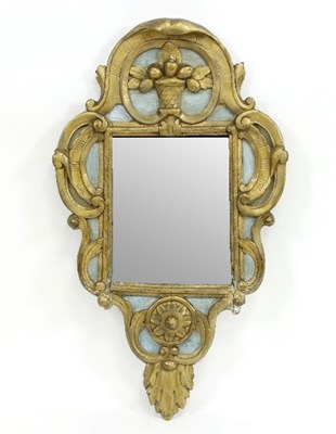 Lot 664 - An early 19th Century giltwood wall mirror...