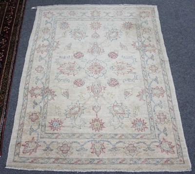 Lot 747 - A near pair of modern Hamadan rugs, each...