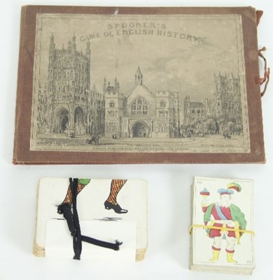 Lot 801 - Spooner's Game of English History, lithograph...