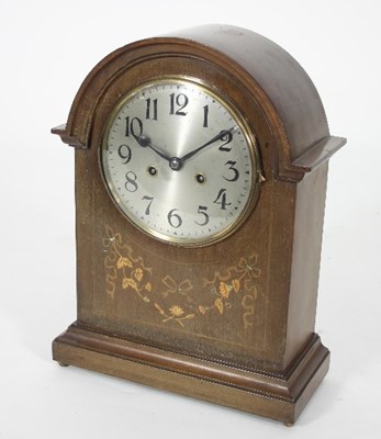 Lot 823 - An early 19th Century arch top mantel clock in...