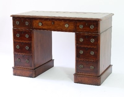 Lot 32 - A lady's mid 19th Century mahogany and walnut...