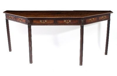 Lot 74 - A late 18th Century mahogany serving table of...