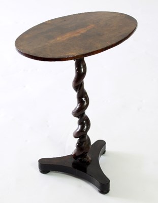 Lot 91 - An oval occasional table, the top...