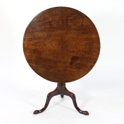 Lot 130 - A George III mahogany supper table, the...