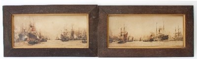 Lot 246 - After Charles Dixon/The Pool of London/a...