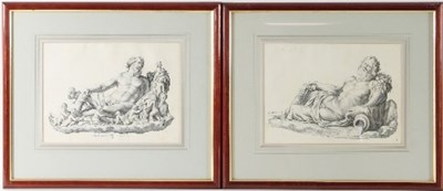 Lot 255 - C Bloemaert after Thysidius Guidus/Recumbent...