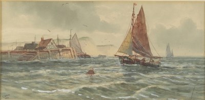 Lot 269 - C Blake (British 19th Century)/Fishing Boats...