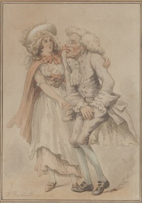 Lot 278 - Manner of Thomas Rowlandson/The Odd...