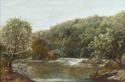 Lot 289 - James C Ward (British 1821-1883)/River...