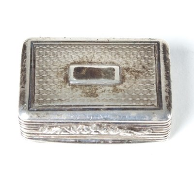 Lot 323 - A Scottish silver vinaigrette, maker's mark...