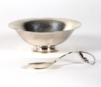 Lot 363 - A Georg Jensen silver bowl, designed by Harald...