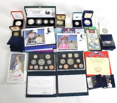 Lot 416 - The 1997 silver proof Britannia collection of...