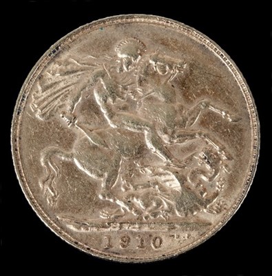 Lot 421 - An Edward VII gold sovereign, 1910