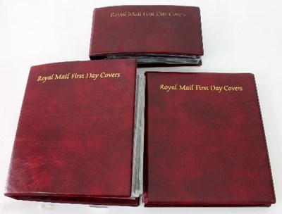 Lot 423 - Approximately 280 first day covers in three...