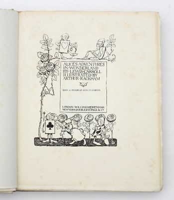 Lot 522 - Carroll (Lewis) Alice's Adventures in...