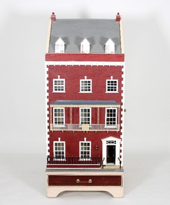 Lot 534 - A modern dolls house in the style of a...