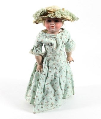 Lot 560 - A German bisque head character doll,...