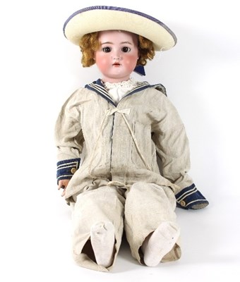 Lot 566 - A Kammer & Reinhardt/Simon & Halbig sailor boy...