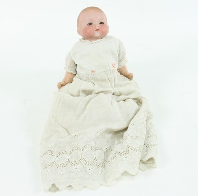 Lot 576 - An Armand Marseille bisque head baby doll with...