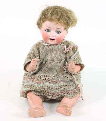 Lot 577 - A Heubach Koppelsdorf bisque head doll, with...