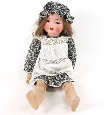 Lot 583 - A Heubach Koppelsdorf doll, 342-12, the...