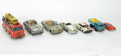 Lot 600 - Four self propelled American cars and a fire...