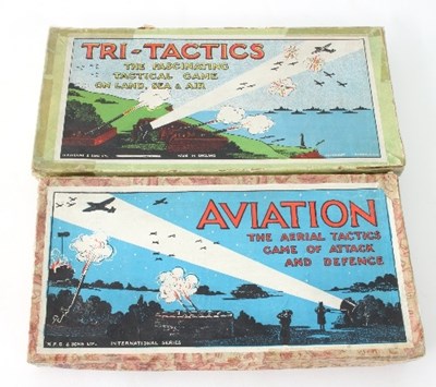 Lot 608 - A Tri-Tactics games, boxed, by HP Gibson &...