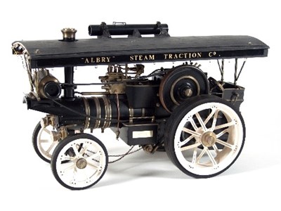 Lot 610 - A 1/10th scale Markie road locomotive...