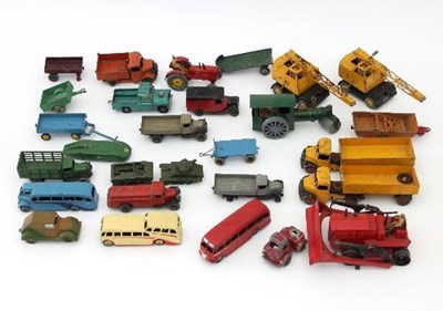 Lot 628 - Dinky Toys, a quantity of early lorries,...