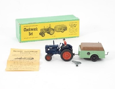 Lot 642 - A Britains Clockwork Series No 139F Tractor...