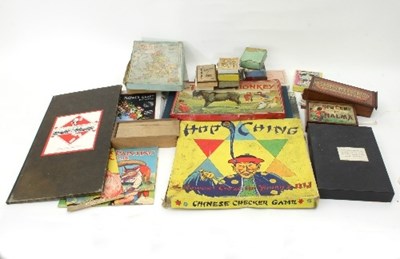 Lot 649 - Various board and other games, jigsaw puzzles...