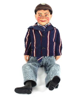 Lot 651 - A mid 20th Century ventriloquist's dummy,...