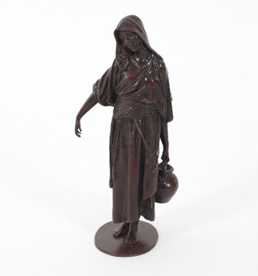 Lot 6 - After Demetre Chiparus, a bronze figure of an...